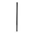 2x2x8' 16 Ga Powder Coated Metal Post Black