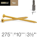Bag of Deckplus 10x3" TAN Canela 100 Count