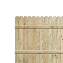 6 ft x 8 ft Pressure Treated Dog-Ear Fence Panel 4" Picket Special