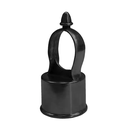 1-5/8 x 1/3/8 Black Post Cap