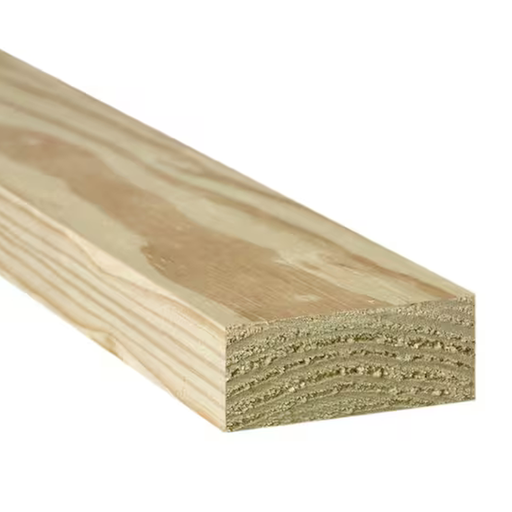 2x4x8 Pressure Treated Lumber #2