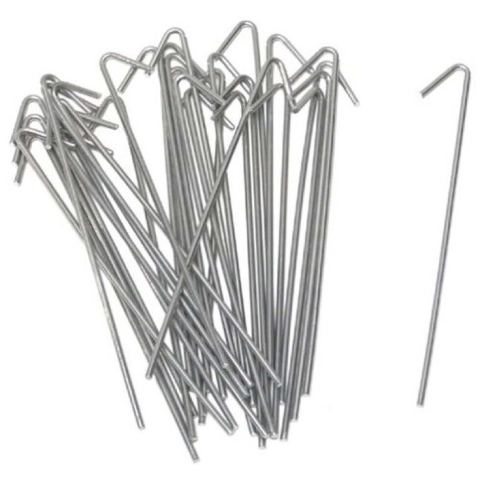 HOOK TIES 6-1/2"x11GA BLK (100 pk) Bag