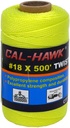 #18 X 500 feet Polypropylene Mason Line (Yellow)