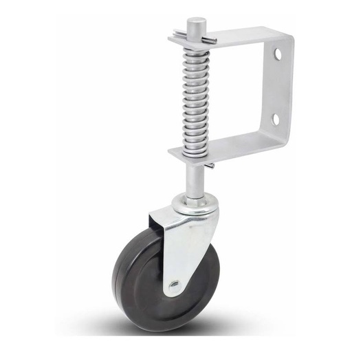 [4SPLDWH] 4” Spring Loaded Rolling Gate Wheel